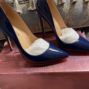 Blue High Heel Ladies Modemoven shoes